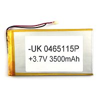 Аккумулятор универсальный 0465115P 116 х 64 х 4 мм 3500 mAh 3.7 V