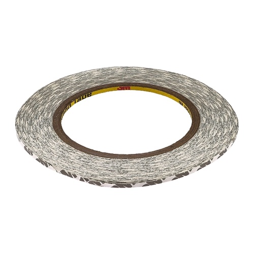 Скотч двосторонній 3M білий 3мм x 25м