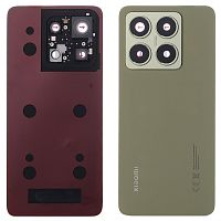 Задняя крышка Xiaomi 14T (зеленая Original New со стеклом камеры)