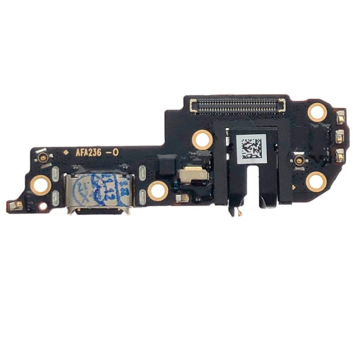 Шлейф Oppo A53 5G 2020, A72 5G з роз'ємами зарядки та навушників з мікрофоном - нижня плата (оригінал Китай)