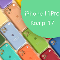 Чохол Silicone сase Full сamera Protective iPhone 11 Pro (зелений №17)