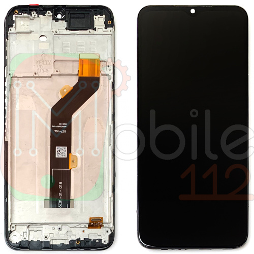 Дисплей Tecno Spark 7 KF6, 7 Go KF6m з тачскріном (1650CBAPU-5V2 з рамкою)