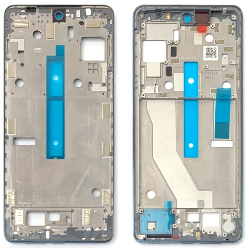 Рамка дисплея Motorola Edge 20 Pro (блакитна Iridescent Cloud оригінал Китай) фото 2