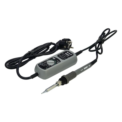 Паяльник з портативним блоком управління WEP 908+ у блістері з підставкою (65W, аналогове регулювання t 200-480 гр C, жало 900M) фото 2