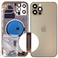 Корпус Apple iPhone 12 Pro (золотистий оригінал Китай US)