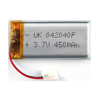 Акумулятор універсальний 042040P 41 х 20 х 4 мм, 450 mAh 3.7 V