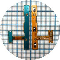 Шлейф Motorola Edge 50 Fusion XT2429-1 з кнопками гучності та включення