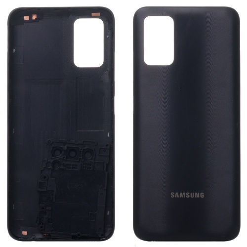 Задня кришка Samsung Galaxy A03s A037F (чорна оригінал Китай зі склом камери) Задня кришка Samsung Galaxy A03s A037F (чорна оригінал Китай зі склом камери)