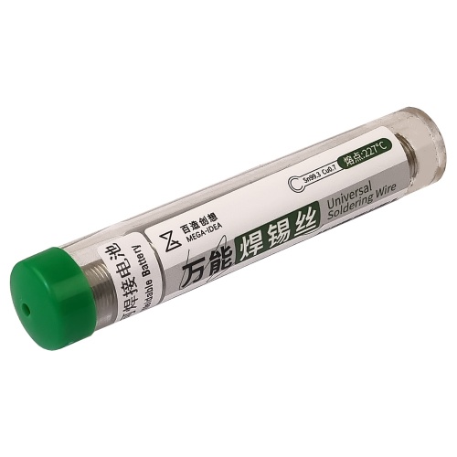 Припій для паяння контактів АКБ безсвинцевий Mega-Idea Lead Free (1.0 x 1770 мм, 10 гр, Sn 99.3%, Cu 0.7%, t плавлення 227 гр.C)