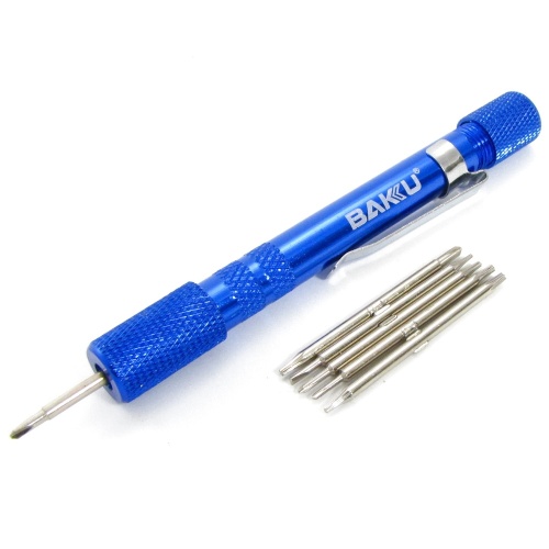 Набір викруток Baku BK312 (Ручка з насадками T2, T3, T4, T5, T6, T7, -1.5, +1.5, +1.2, +2.0, Y2.0, пенталоб 0.8)