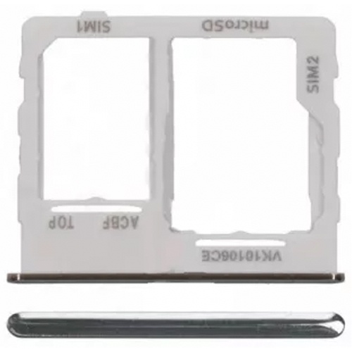 Тримач Sim картки Samsung Galaxy A32 5G A326B (білий 2 SIM (1 SIM + Micro SD))