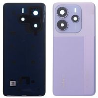 Задняя крышка Xiaomi Redmi Note 14 5G (фиолетовая Original New со стеклом камеры)