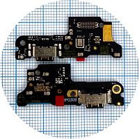 Шлейф Xiaomi Redmi 14C, Poco C75 с разъемами зарядки, наушников и микрофоном - нижняя плата (оригинал Китай)