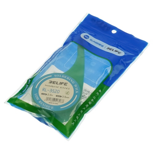 Очиститель припоя Relife RL-3520 (3.5mm x 2m) фото 2 Очиститель припоя Relife RL-3520 (3.5mm x 2m) фото 2