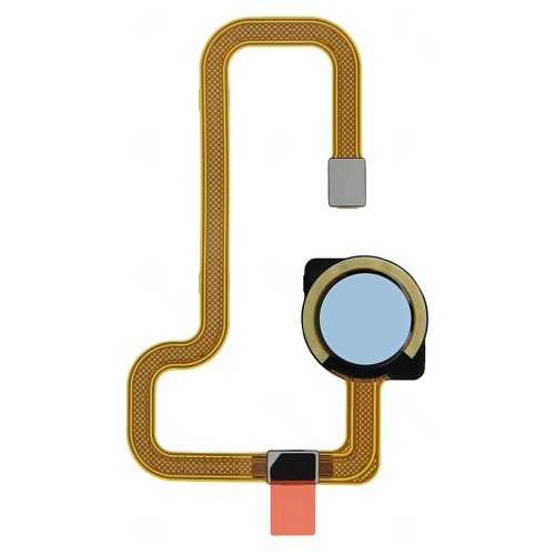 Шлейф Xiaomi Redmi Note 8T M1908C3XG со сканером отпечатка пальца (белый оригинал Китай)