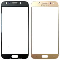 Стекло дисплея Samsung Galaxy J5 2017 J530F (золотистое с OCA пленкой)