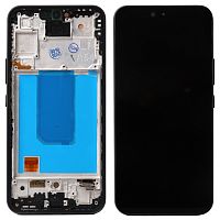 Дисплей Samsung Galaxy A54 A546 з тачскріном (OLED Big Glass із чорною рамкою)