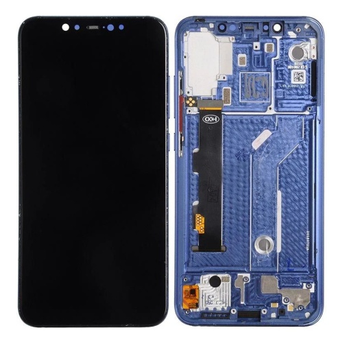 Дисплей Xiaomi Mi8 Mi 8 M1803E1A + тачскрин (TFT с синей рамкой)