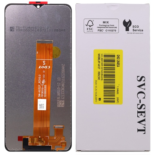 Дисплей Samsung Galaxy A03 2021 A032F (подвійний шлейф) з тачскріном (оригінал OEM SP)