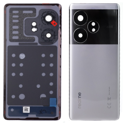 Задня кришка Realme GT Neo 6, GT Neo 6 SE (срібляста Original New зі склом камери)