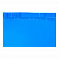 Мат силіконовий, термостійкий Aida A-220, для ремонту портативної техніки та розкладки запчастин (405x305мм)