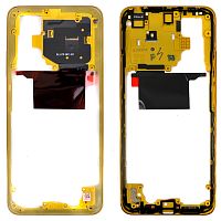 Рамка корпусу Xiaomi Poco M4 Pro (жовта)