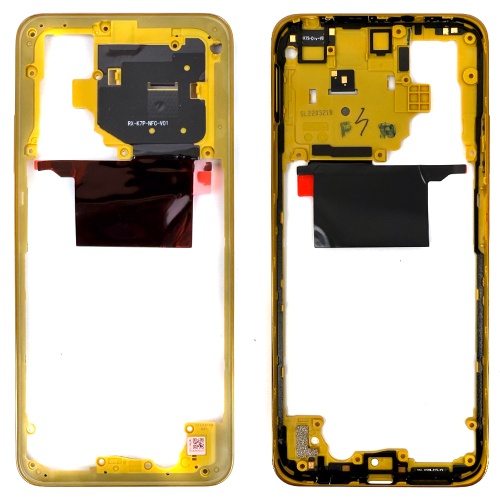 Рамка корпусу Xiaomi Poco M4 Pro (жовта) Рамка корпусу Xiaomi Poco M4 Pro (жовта)