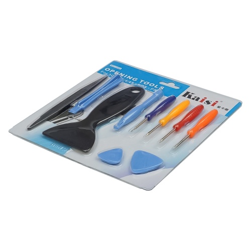 Набір інструментів Kaisi 1202 (викрутки: +1.2, -2.0, *0.8, *1.2, шпателек, 3 лопатки, 2 медіатори) фото 2