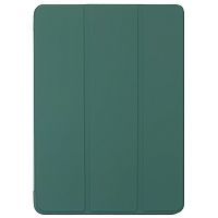 Чохол книжка Apple iPad Mini 1, Mini 2, Mini 3, Mini 4, Mini 5 без лого (темно - зелений)