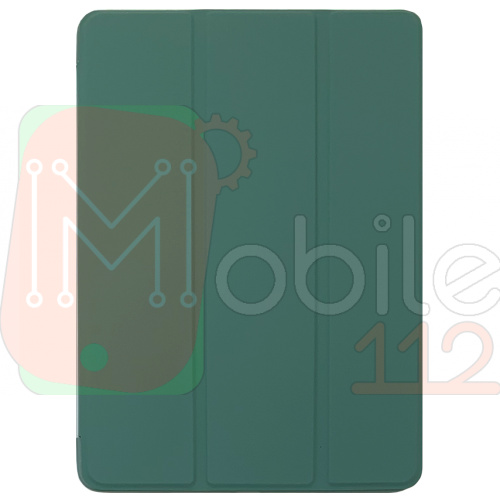 Чохол книжка Apple iPad Mini 1, Mini 2, Mini 3, Mini 4, Mini 5 без лого (темно - зелений)