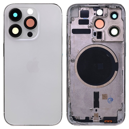 Корпус Apple iPhone 14 Pro (серебристый оригинал Китай EU - уценка) фото 2