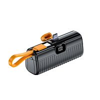 Power Bank Павербанк WUW Y134 Mini Type-C 5000mAh Чорний