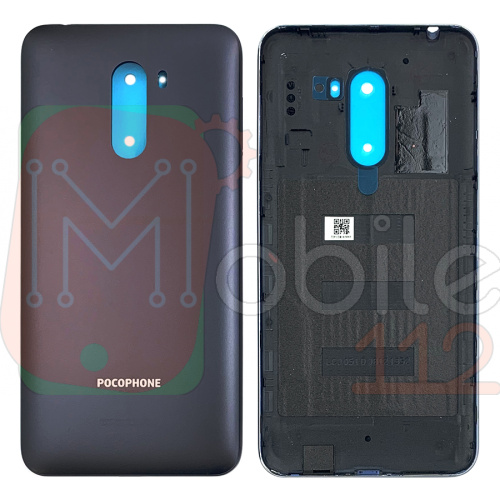 Задняя крышка Xiaomi Pocophone F1 M1805E10A (черная)