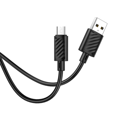 Кабель зарядки Hoco X88 Gratified USB A - Micro 2.4A 1м фото 2 Кабель зарядки Hoco X88 Gratified USB A - Micro 2.4A 1м фото 2