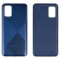 Задняя крышка Samsung Galaxy A02s A025F, M02s M025F (синяя оригинал Китай)