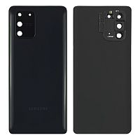 Задня кришка Samsung Galaxy S10 Lite G770F (чорна оригінал Китай зі склом камери)