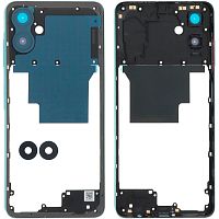 Рамка корпусу Samsung Galaxy A06 A065F (зелена зі склом камери)