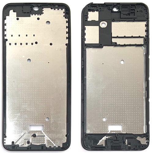 Рамка дисплея Tecno Spark 8P (чорна) фото 2