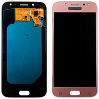 Дисплей Samsung Galaxy J5 2017 J530F + тачскрин (розовый OLED)