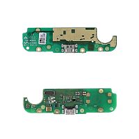 Шлейф Nokia 2 TA-1029 TA-1007 з роз'ємом зарядки та мікрофоном Оригінал Китай - нижня плата