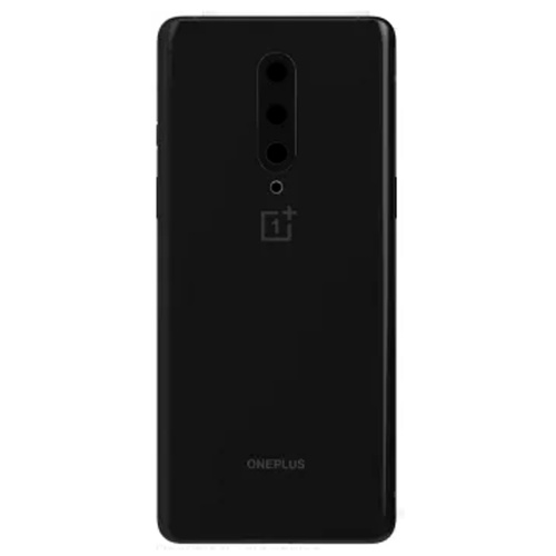 Задня кришка OnePlus 8 (чорна зі склом камери)