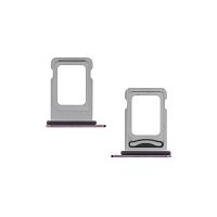 Держатель SIM карты Apple iPhone 14 Pro, 14 Pro Max (фиолетовый на 2 Sim)