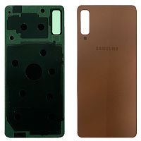 Задняя крышка Samsung Galaxy A7 2018 A750F (золотистая)