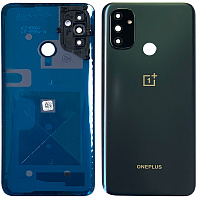 Задня кришка OnePlus Nord N100 (сіра Original New зі склом камери)