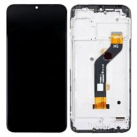 Дисплей Tecno Spark 8C KG5n з тачскріном та рамкою (FPC6605-2 оригінал Китай)