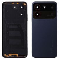 Задня кришка ZTE Blade A54 (сіра оригінал Китай зі склом камери)