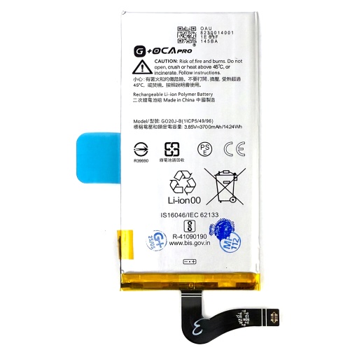 Акумулятор Google G020J-B Pixel 4 XL (оригінал G+OCA Pro 3700 mAh)