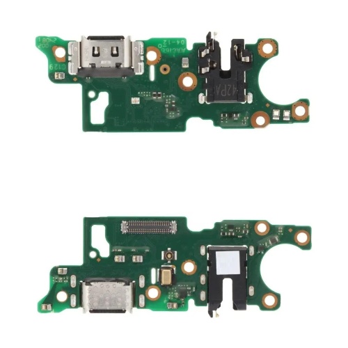 Шлейф Oppo A60 CPH2631 з роз'ємами зарядки, навушників та мікрофоном - нижня плата (оригінал Китай)