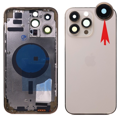 Корпус Apple iPhone 14 Pro Max (золотистий оригінал Китай US без SIM - уцінка)