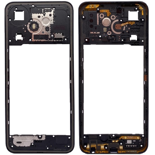 Рамка корпусу Infinix Hot 30 Play NFC (чорна) Рамка корпусу Infinix Hot 30 Play NFC (чорна)